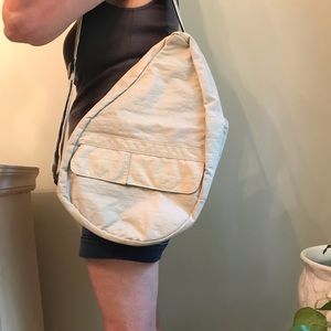 Healthy Back Bag in Bone Distressed Nylon